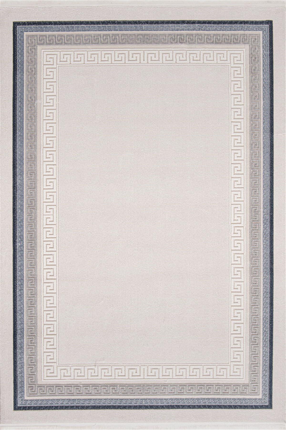 Miras 6811 Gri Mavi Halı