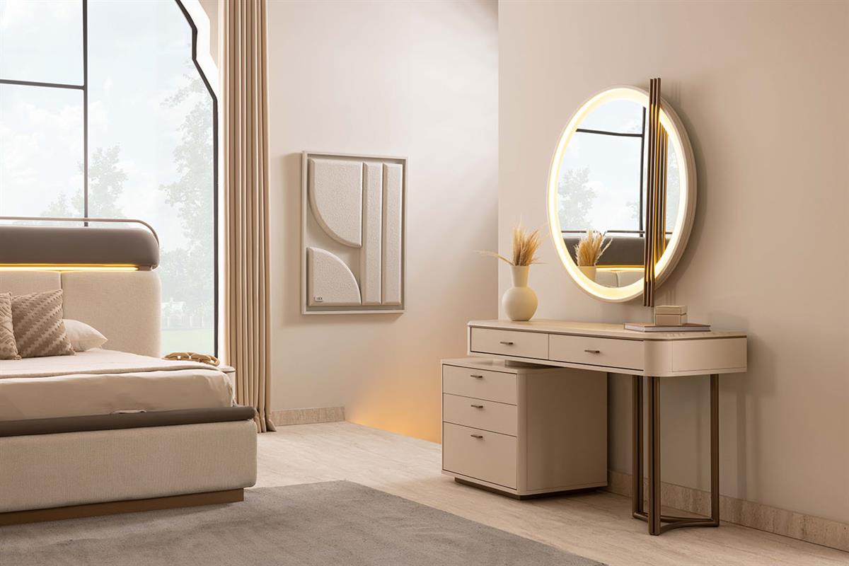 Loft Lüks Modern Yatak Odası Takımı