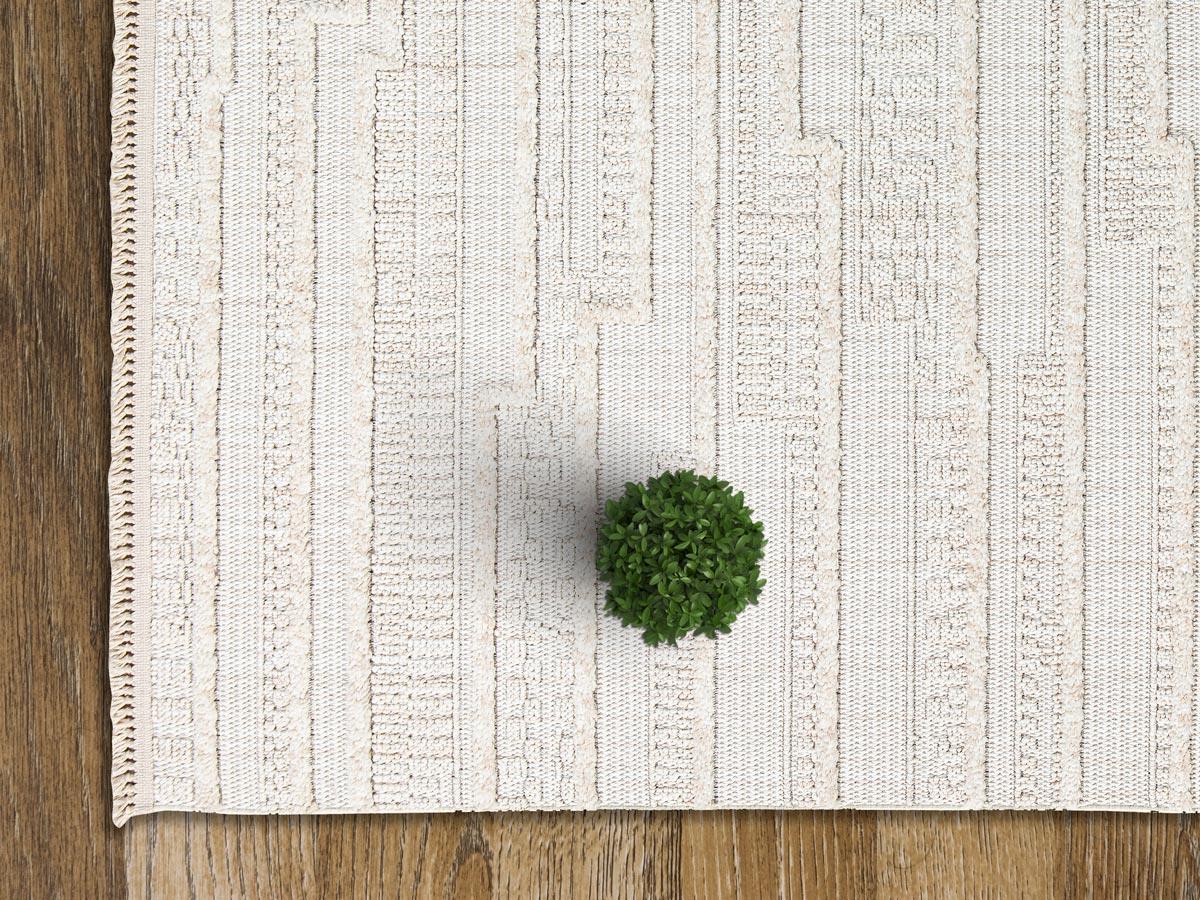 Avanos Beyaz İskandinav Salon Halısı 1503