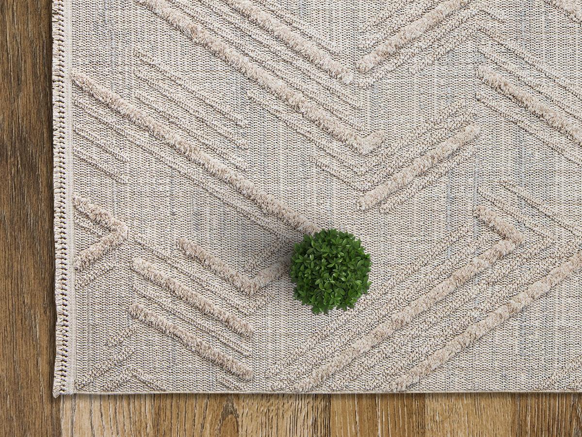 Avanos Krem İskandinav Salon Halısı 1502