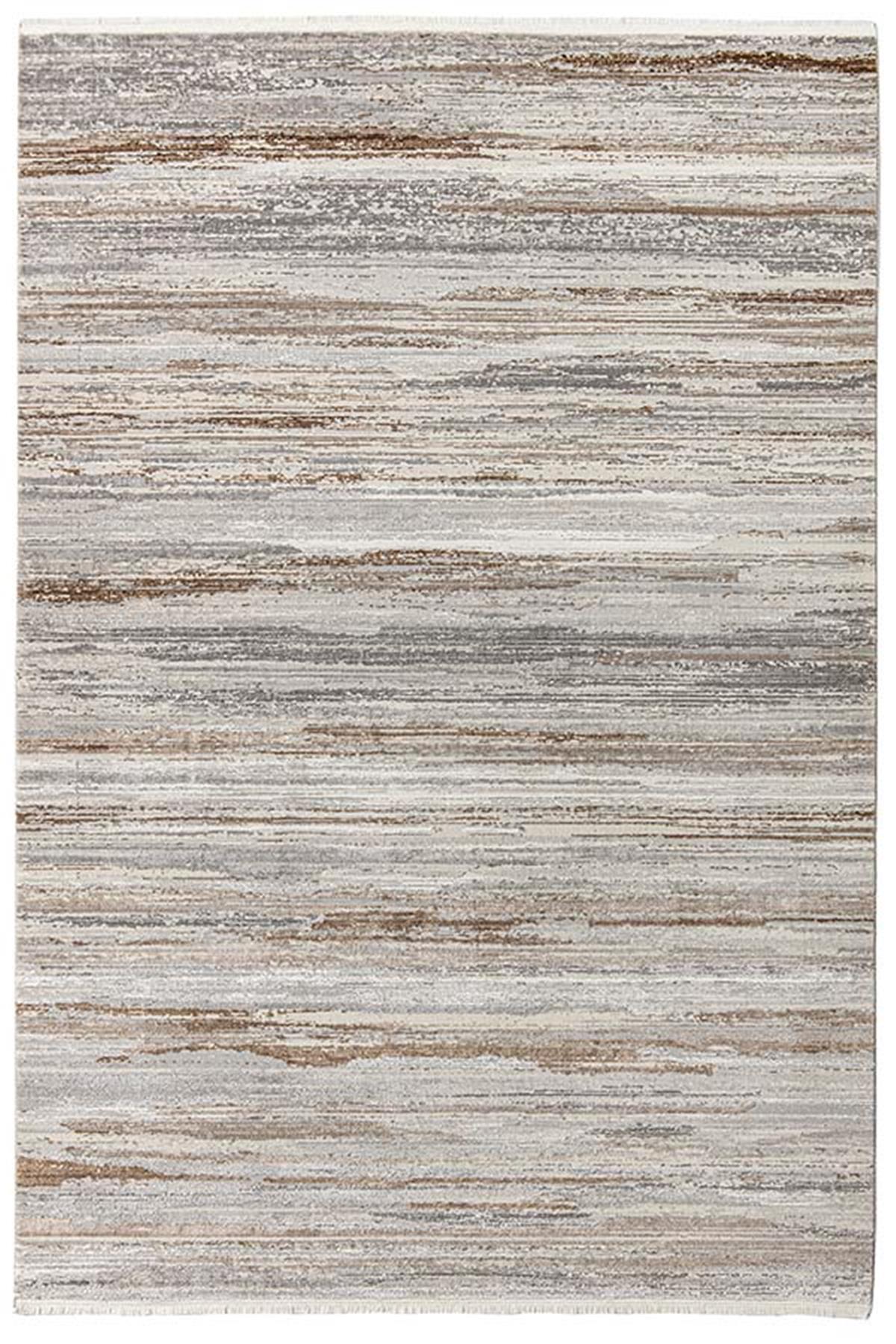 Moss 1601 Gri Kahve Halı