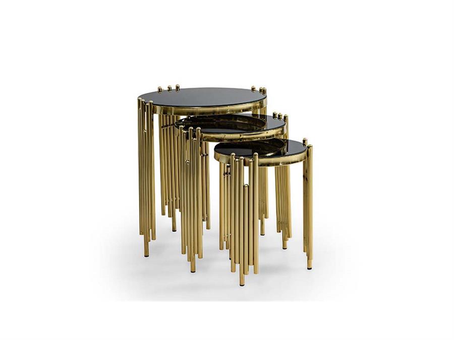 Nisan Sehpa-Senfoni Gold Metal Zigon Sehpa