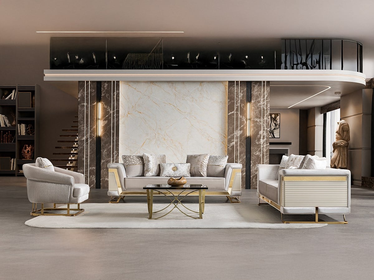 Rixos Lüks Koltuk Takımı Saltanat Mobilya