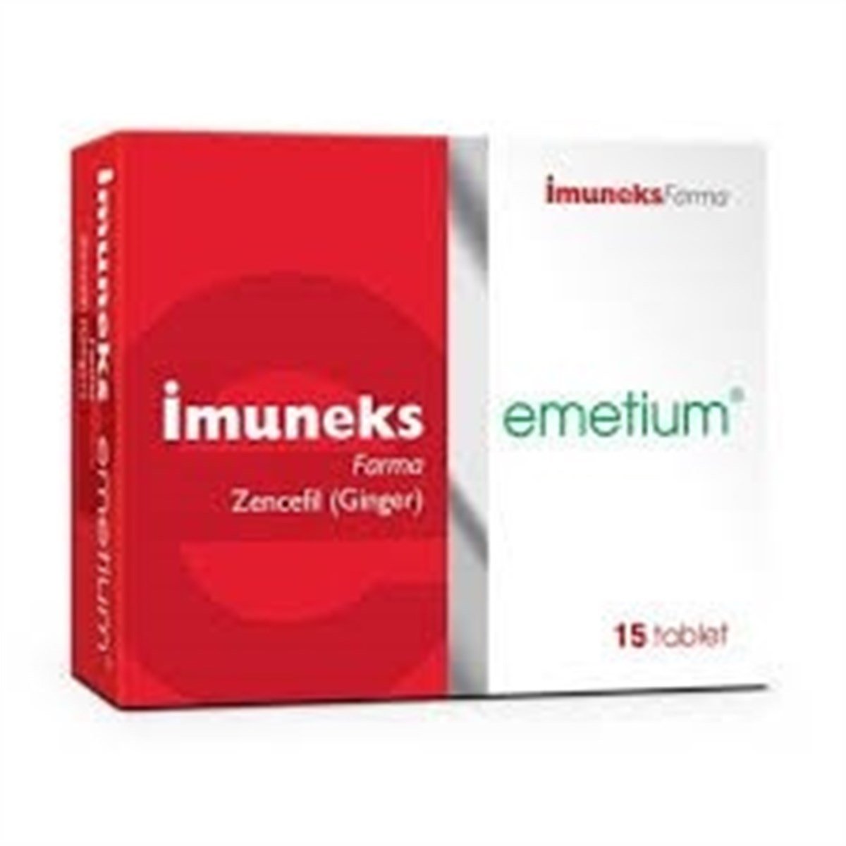 İmuneksFarma Emetium Ginger (Zencefil) 15 Tablet