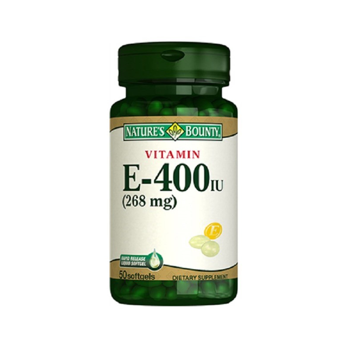Nature´s Bounty Vitamin E-400 IU 50 Softjel
