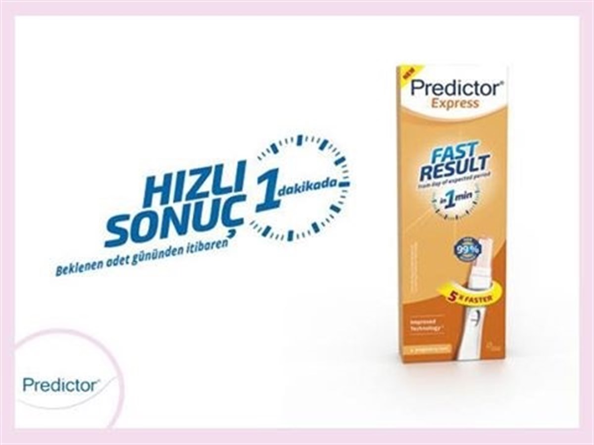 Predictor Express Hızlı Sonuç Gebelik Testi