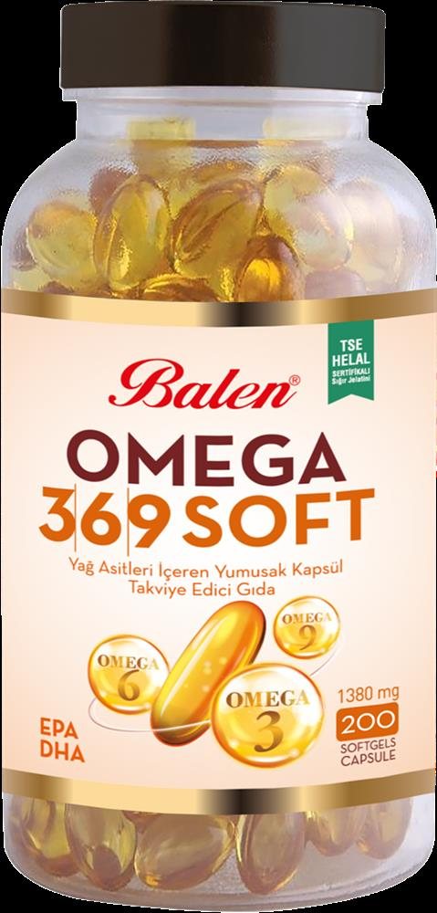 Balen Omega 3 6 9 1380 Mg 200 Softjel