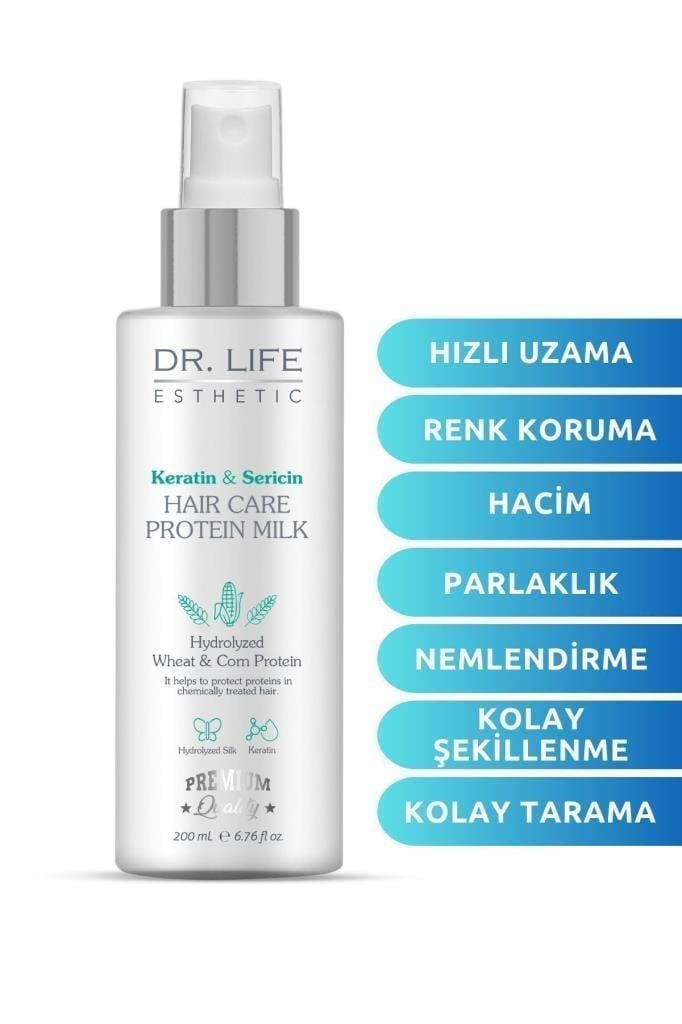 Dr. Life Esthetic Saç Besleyici ve Keratin Saç Bakım Sütü Sprey 200ml