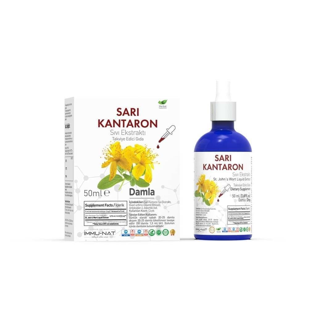 İmmunat Sarı Kantaron Ekstraktı 50 ml İmmu-Nat