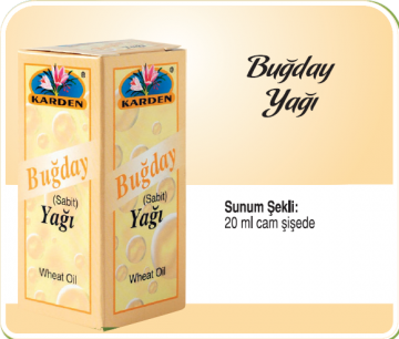 Karden Buğday Yağı 20 ml