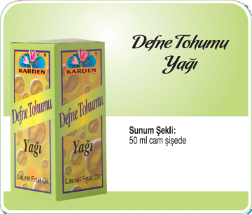 Karden Defne Tohumu Yağı 50 ml