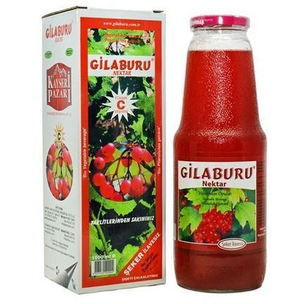 Kayseri Pazarı Gilaburu Suyu 1 lt Şeker İlavesiz