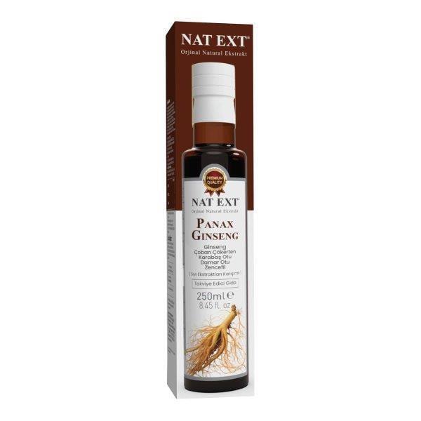 Nat Ext Panax Ginseng Sıvı Ekstrakt Karışımı 250 Ml