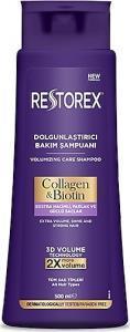 Restorex Collagen Biotin Dolgunlaştırıcı Bakım Şampuanı 500 Ml