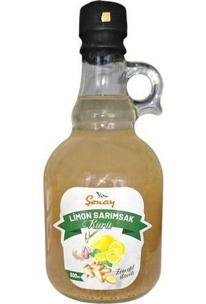 Şenay Limon Sarımsak Kürü Zencefil İlaveli 500 Ml