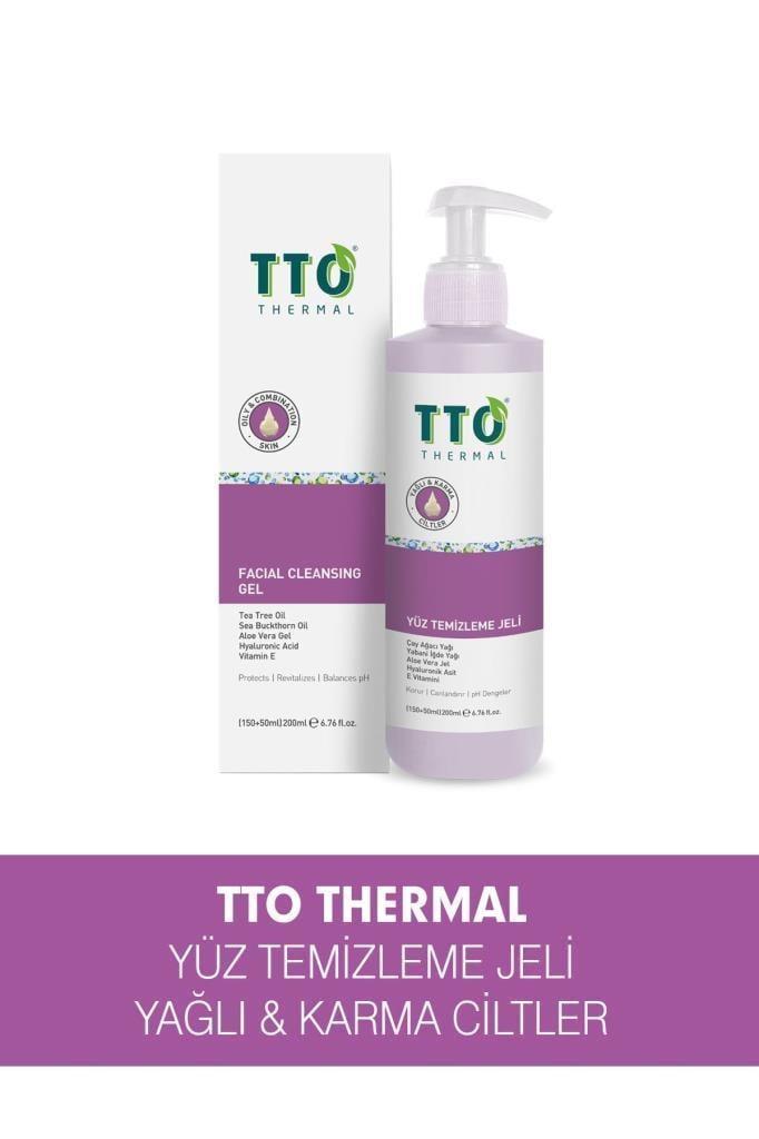 Tto Termal Yüz Temizleme Jeli 200 ml