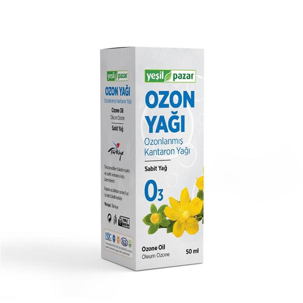 Yeşil Pazar Ozonlanmış Kantaron Yağı 50 ML