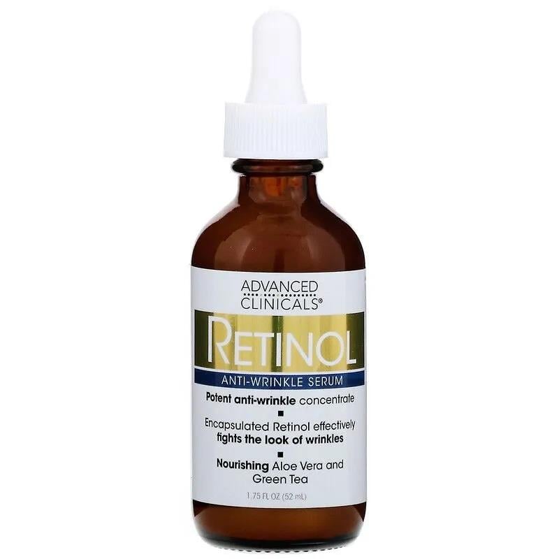 Advanced Clinicals Retinol Serum Anti-Wrinkle 1,75 fl oz 52 ml-Advanced Clinicals