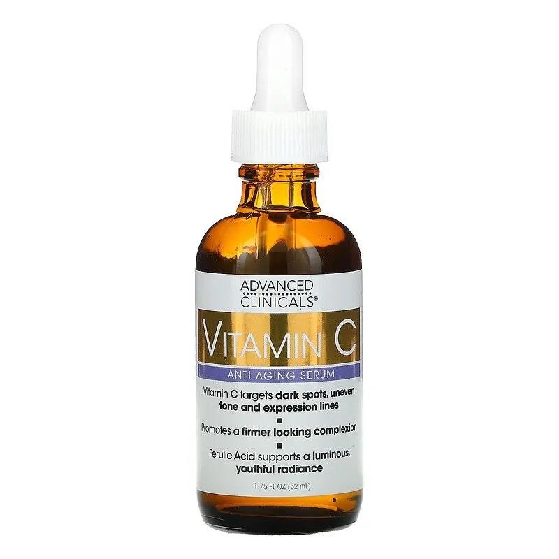 Advanced Clinicals Vitamin C Serum Anti-Aging 1,75 fl oz 52 ml-Advanced Clinicals