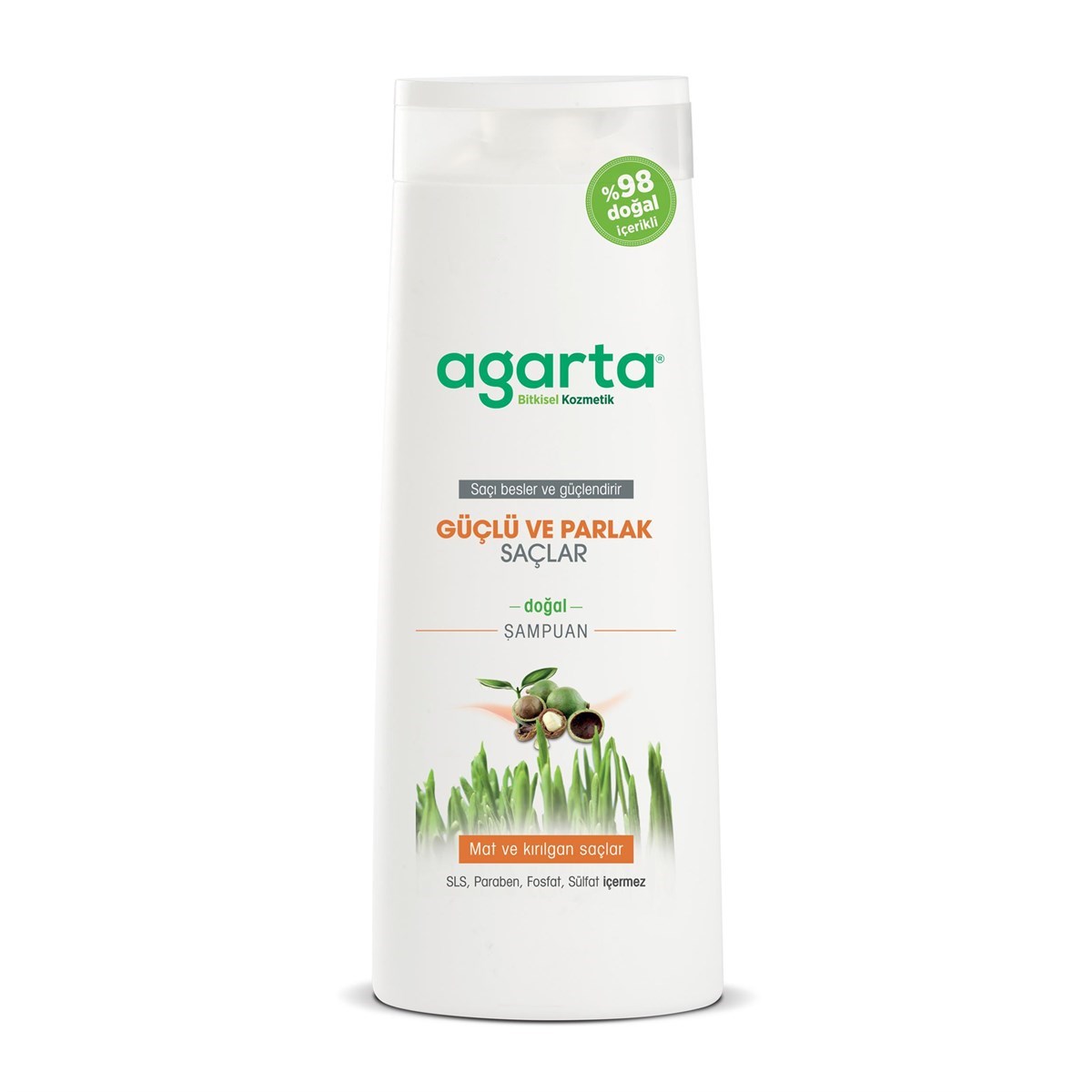 Agarta Doğal Güçlü ve Parlak Saçlar Şampuanı 400 ml