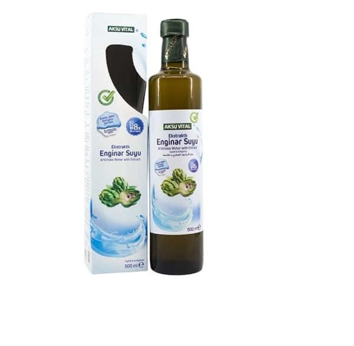 Aksu Vital Ekstratlı Enginar Suyu 500 ml