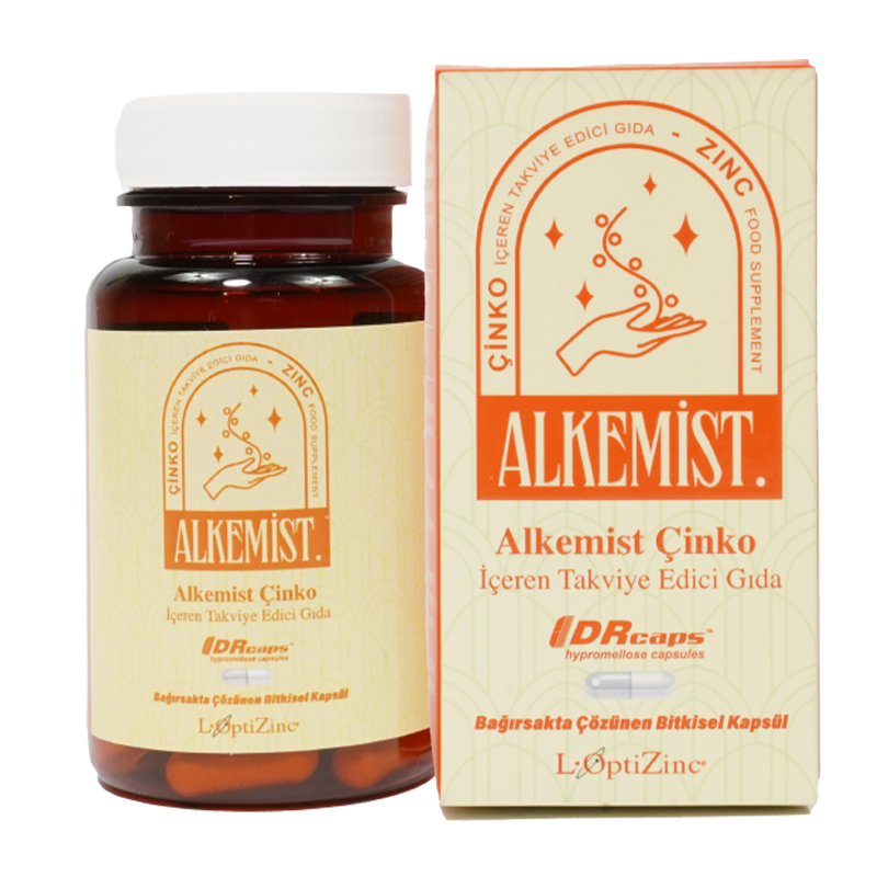 Alkemist Çinko İçeren Takviye Edici Gıda 60 Kapsül-Alkemist
