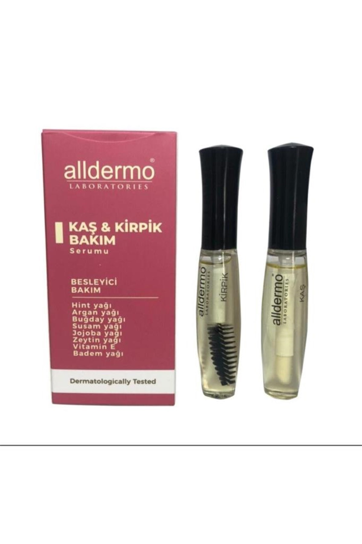 Alldermo Kaş & Kirpik Besleyici Bakım Serumu 10 ml + 10 ml