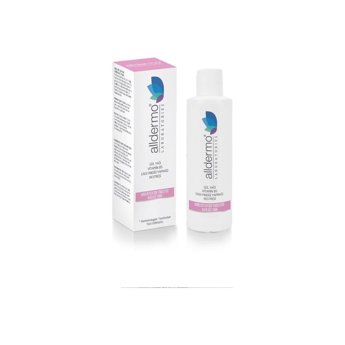 Alldermo Kuru Ciltler için Temizleyici Alkolsüz Tonik 200 ml