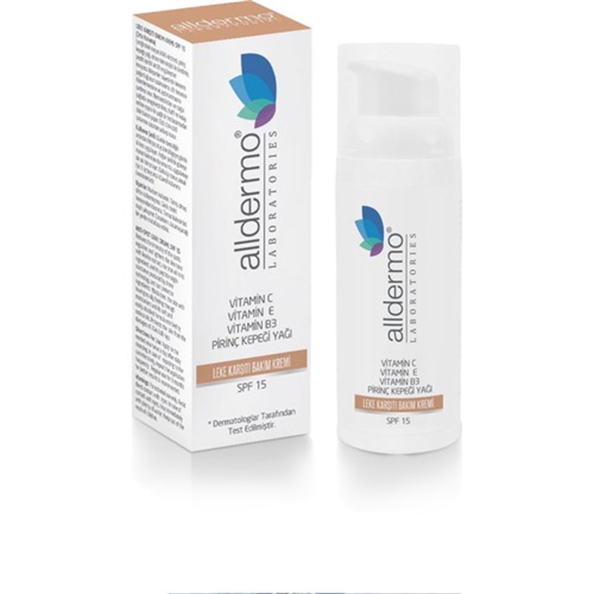 Alldermo Leke Karşıtı Bakım Kremi SPF 15 50 ml