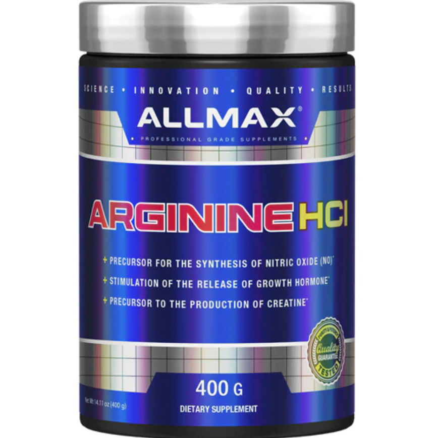 Allmax Arginine Arjinin Hci Nitric Oxide 80 Servis 400 gr-Allmax