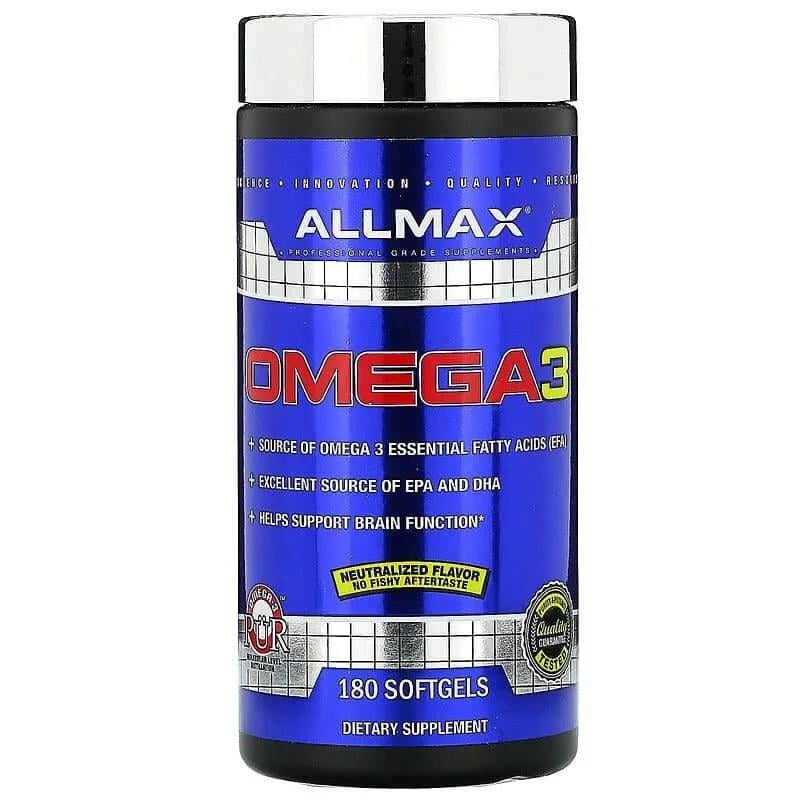 Allmax Omega-3 180 Softgels-Allmax