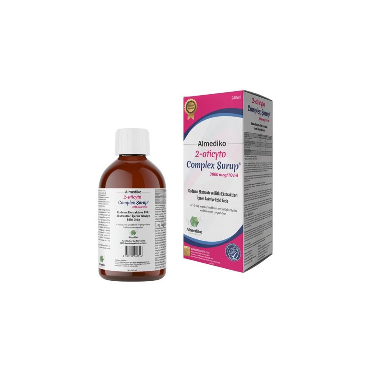 Almediko 2-Aticyto Complex Şurup 240 ml