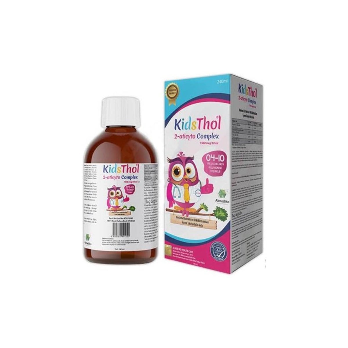Almediko Kidsthol 2-Aticyto Complex Şurup 240 ml