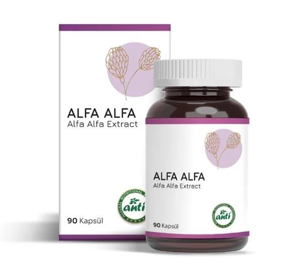 Anti Alfa Alfa Extract 90 Kapsül-Anti