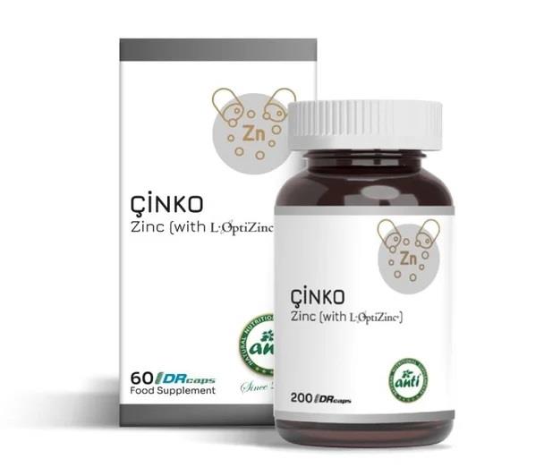 Anti L-Optizinc Zinc Çinko 200 Kapsül-Anti