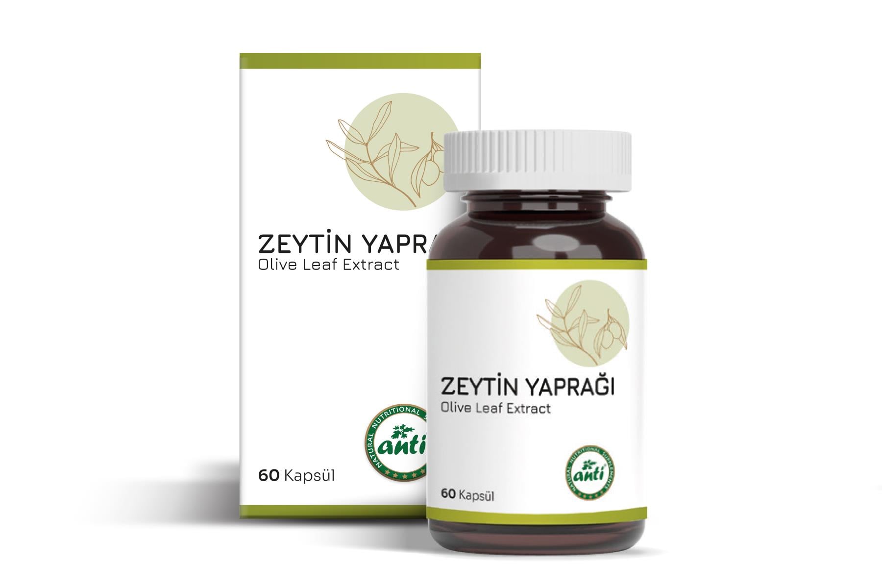 Anti Zeytin Yaprağı Ekstresi 60 Kapsül-Anti