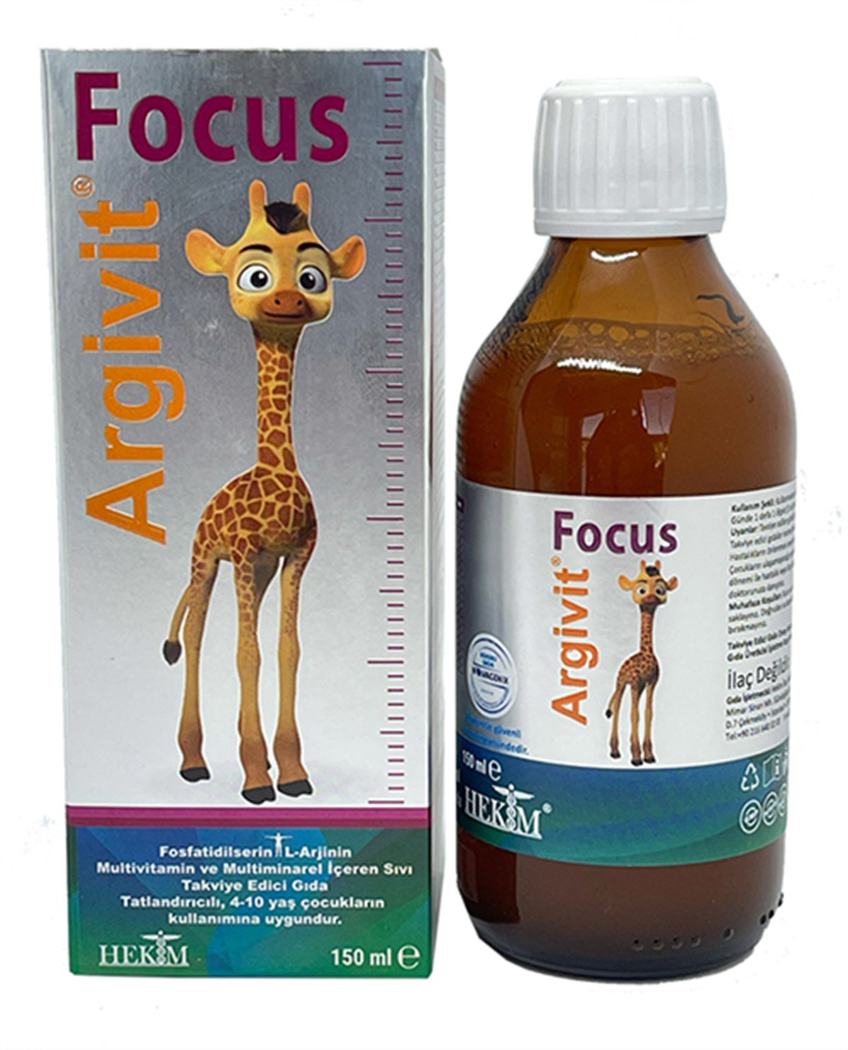 Argivit Focus Takviye Edici Gıda 150 ml
