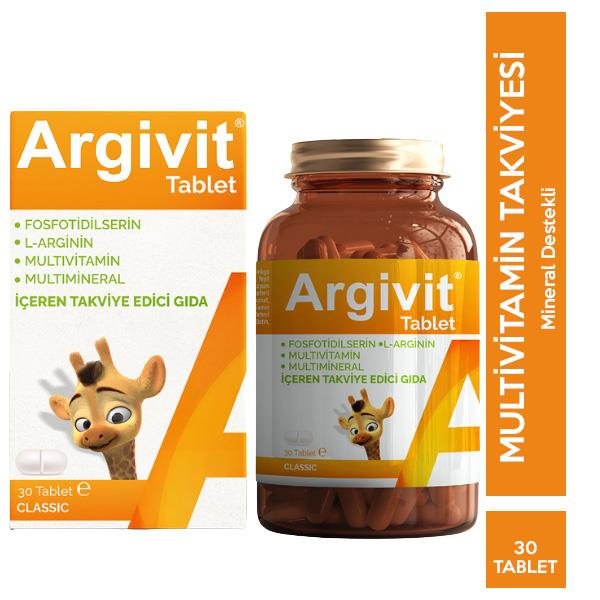 Argivit Multivitamin 30 Tablet-Hekim
