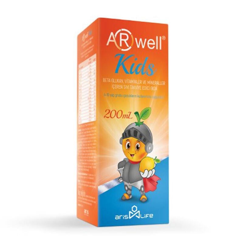 Arwell Kids Beta Glukan Vitamin ve Mineral İçer-ARWELL