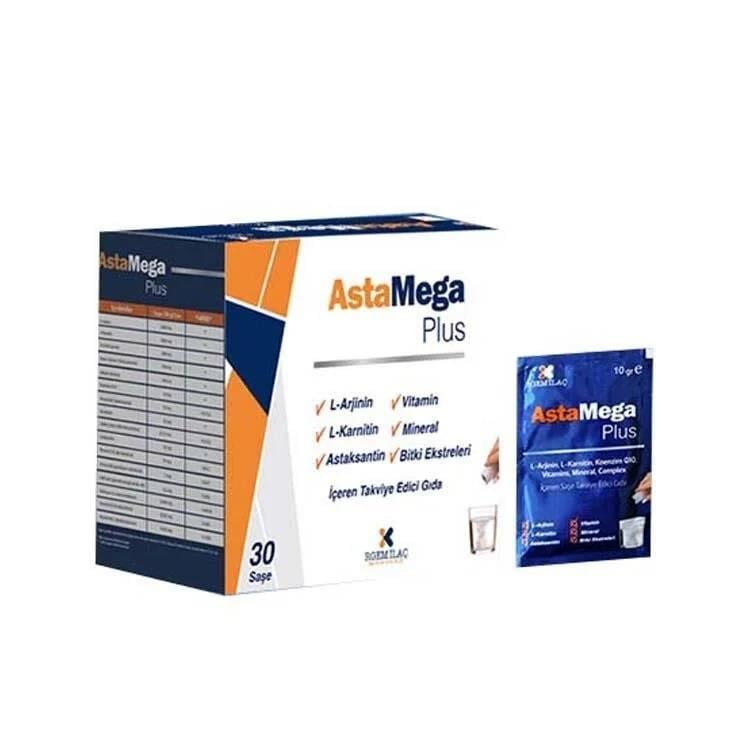 Astamega Plus 30 Saşe-Astamega