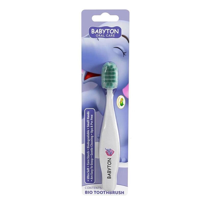 Babyton Bio Toothbrush - Elephant-BABYTON