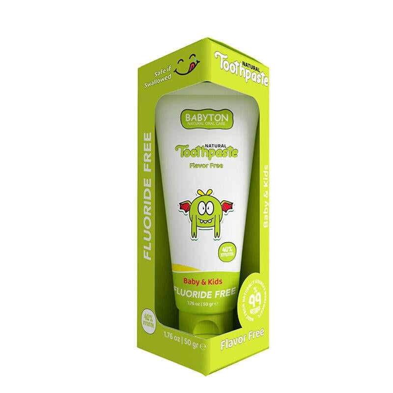Babyton Organik Diş Macunu Natural 50 gr-BABYTON