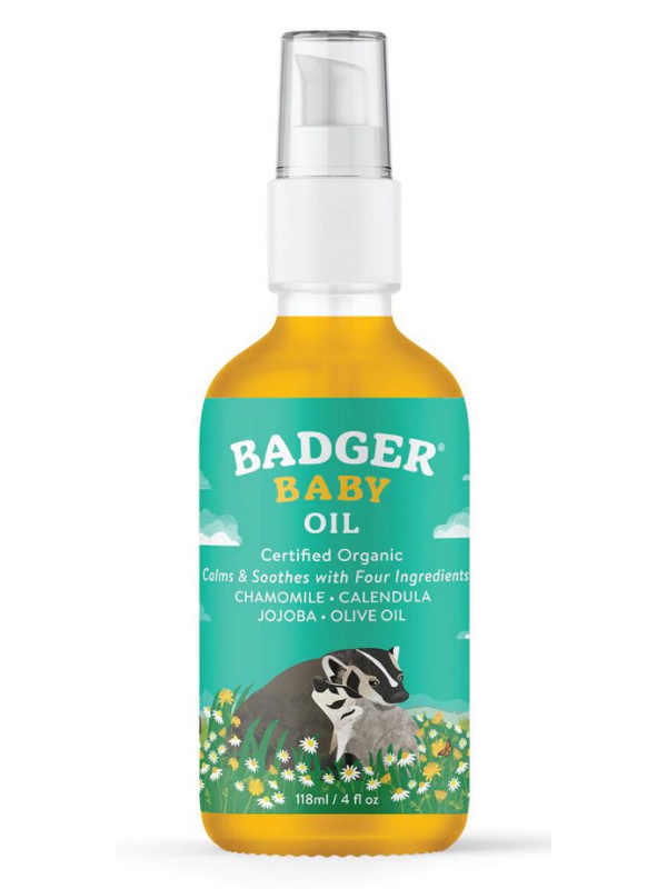 Badger Baby Oil Bebek Yağı Organik 118 ml-Badger