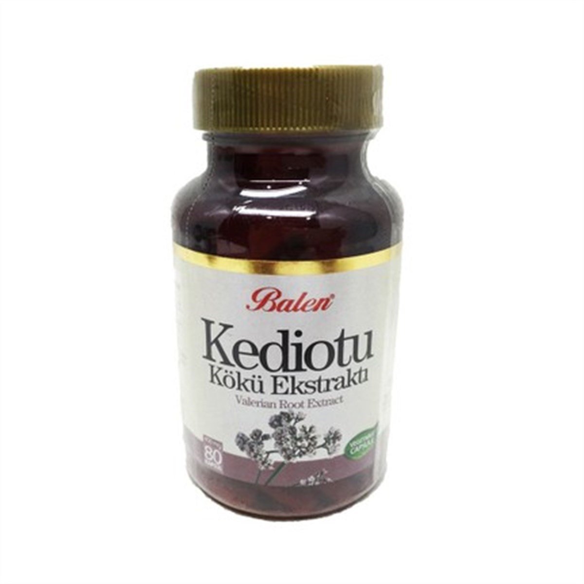 Balen Kediotu Kökü Ekstraktı 375 mg 80 kapsül