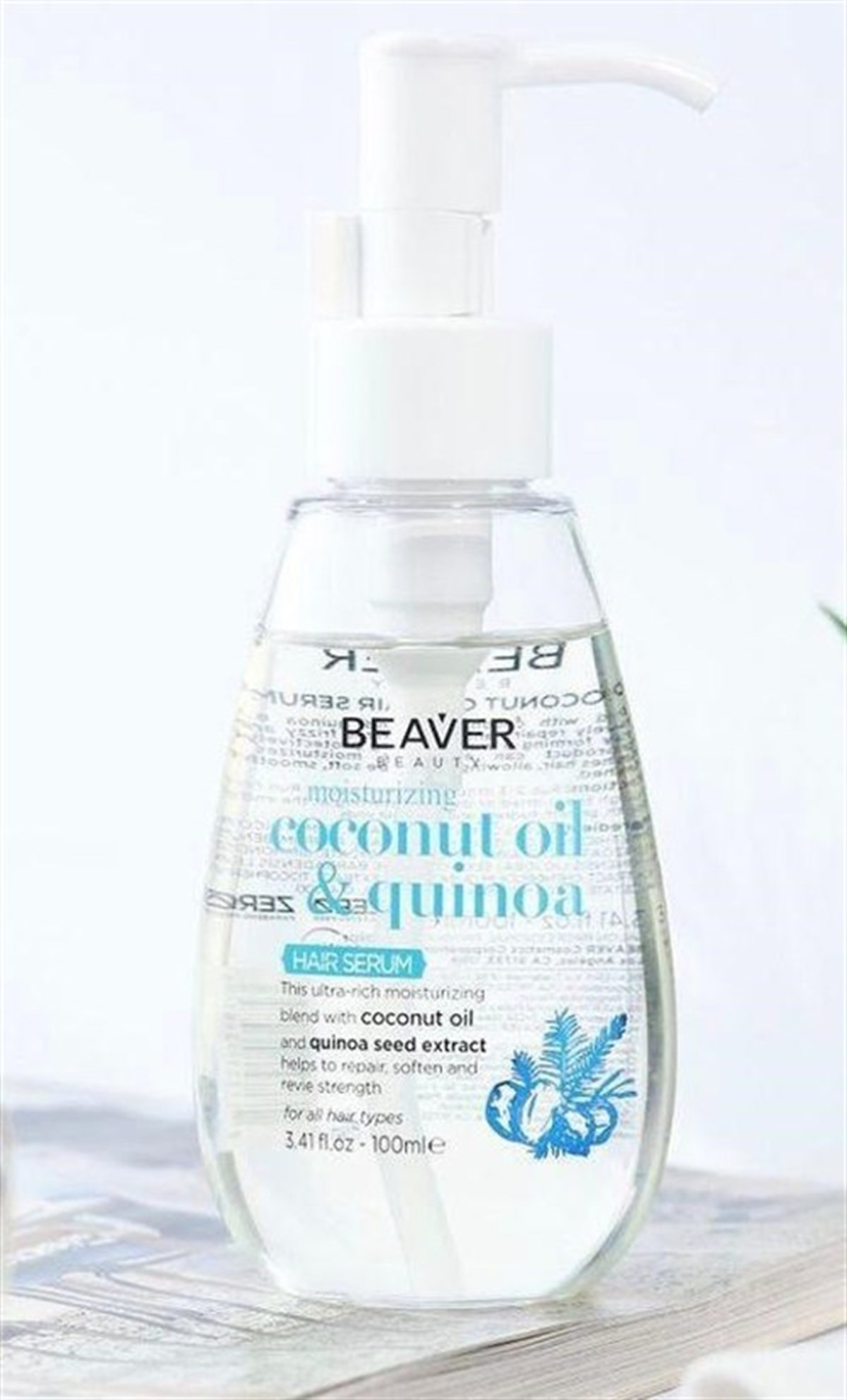Beaver Coconut Oil & Quinoa Hair Serum 100 ml