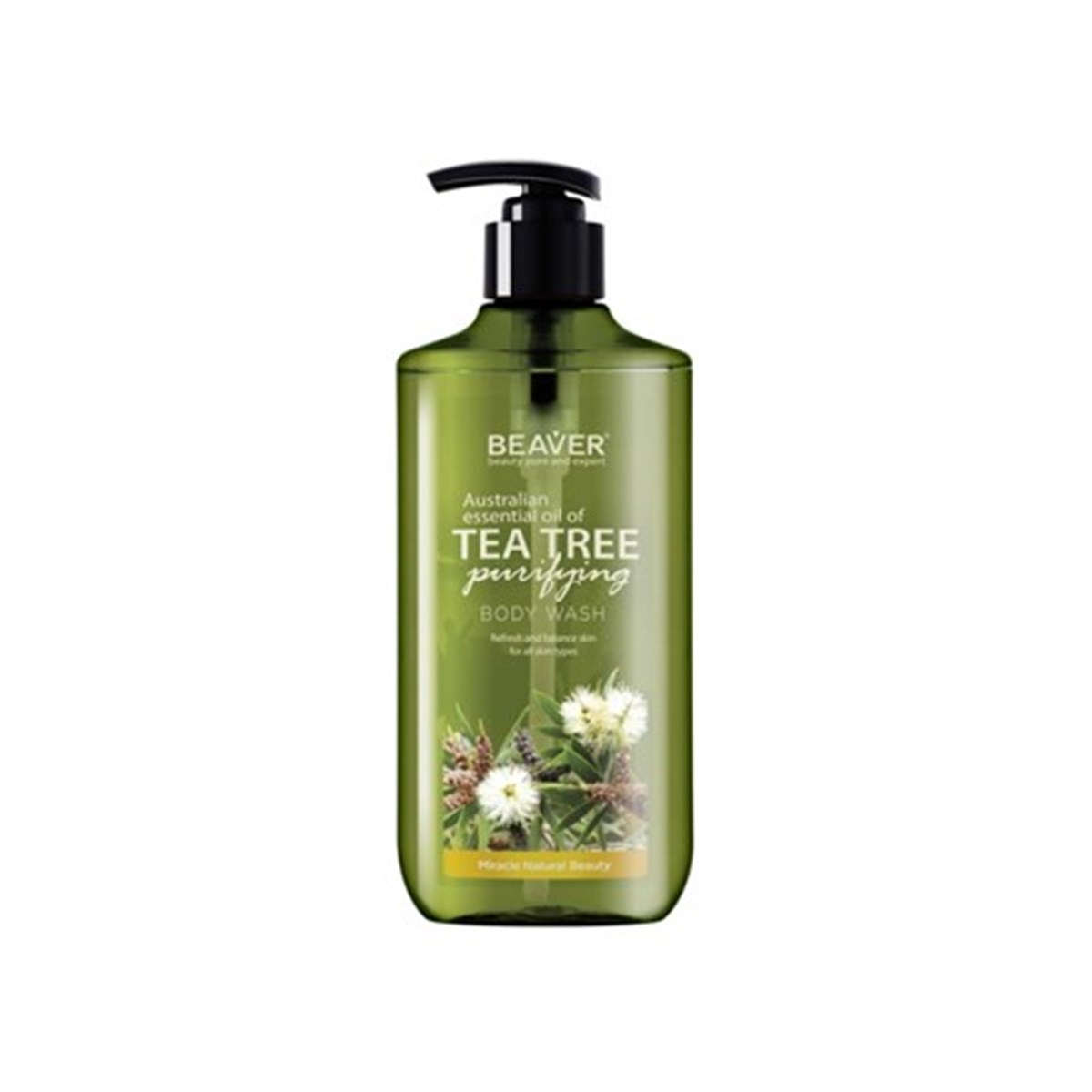 Beaver Tea Tree Oil Purifying Body Wash 400 ml