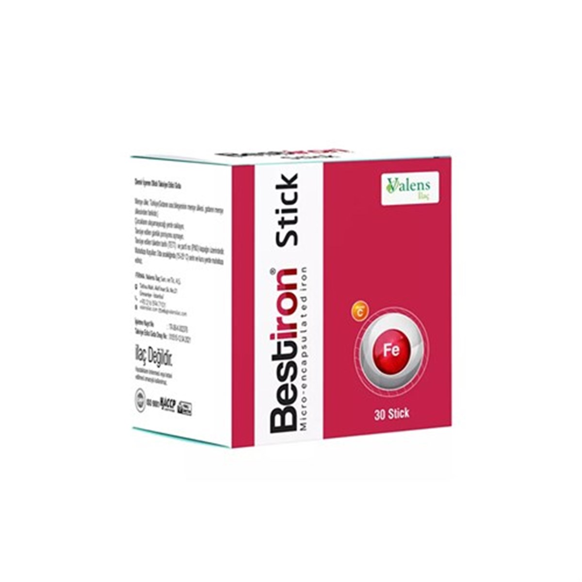 Bestiron Takviye Edici Gıda 30 Stick