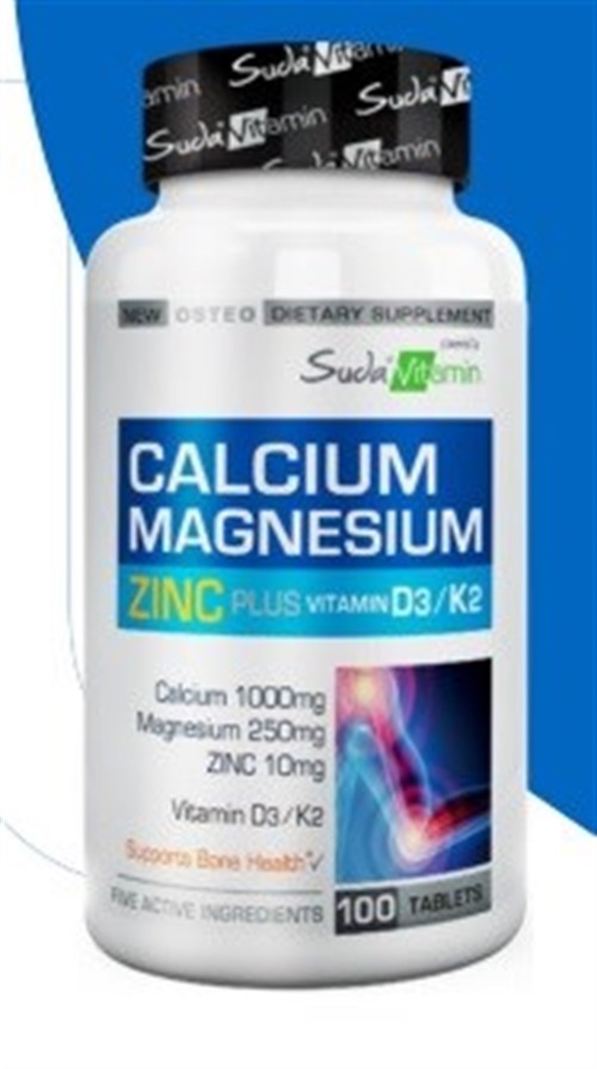 Bigjpy Vitamins Calcium Magnesium Zinc Plus 100 Tablet