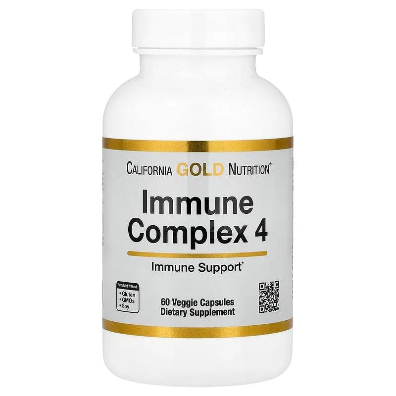California Gold Nutrition Immune Complex 4 - 60 Kapsül-California Gold Nutrition
