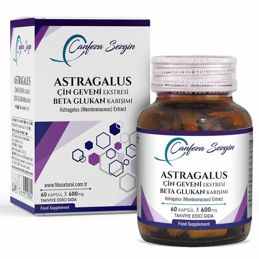 Canfeza Sezgin Astragalus Çin Geveni Ekstresi Beta Glukan 60 Kapsül-CANFEZA SEZGİN